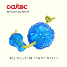 caitec dog ice ball, cooling dog toy, freeze chew toy, summer dog toy, small dog ice ball, large dog ice ball, floatable dog toy, chewable dog toy, interactive dog toy, pet cooling toy