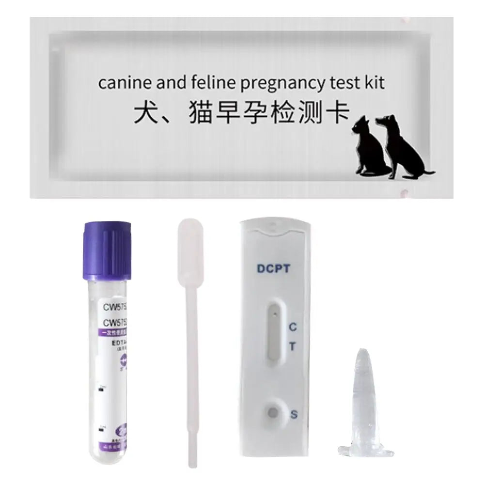 Dog Pregnancy Test Card Dog Pregnancy Test Card Canine Pregnancy Test Pet Pregnancy Test Stick Pet Accessories