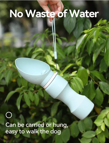 ROJECO Pet Water Bottle for Dog Cat Outdoor Foldable Puppy Dog Walking Drinking Bowl Portable Soft Silicone Travel Drinking Bowl