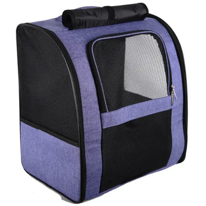 Pet Cat Backpack Large Space Breathable Portable Travel Bag Backpack Cat Small Dog Transport Cat Backpack Pet Supplies