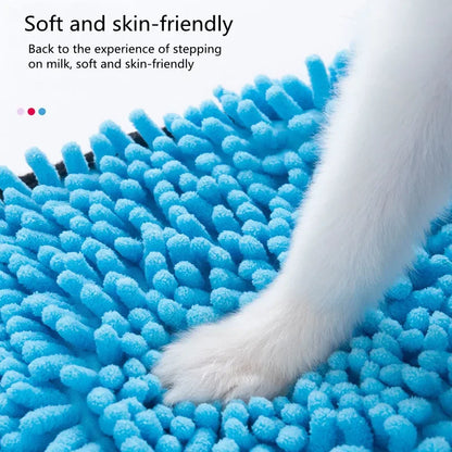 Super Absorbent Pet Bath Towel for Dogs & Cats – Quick Dry