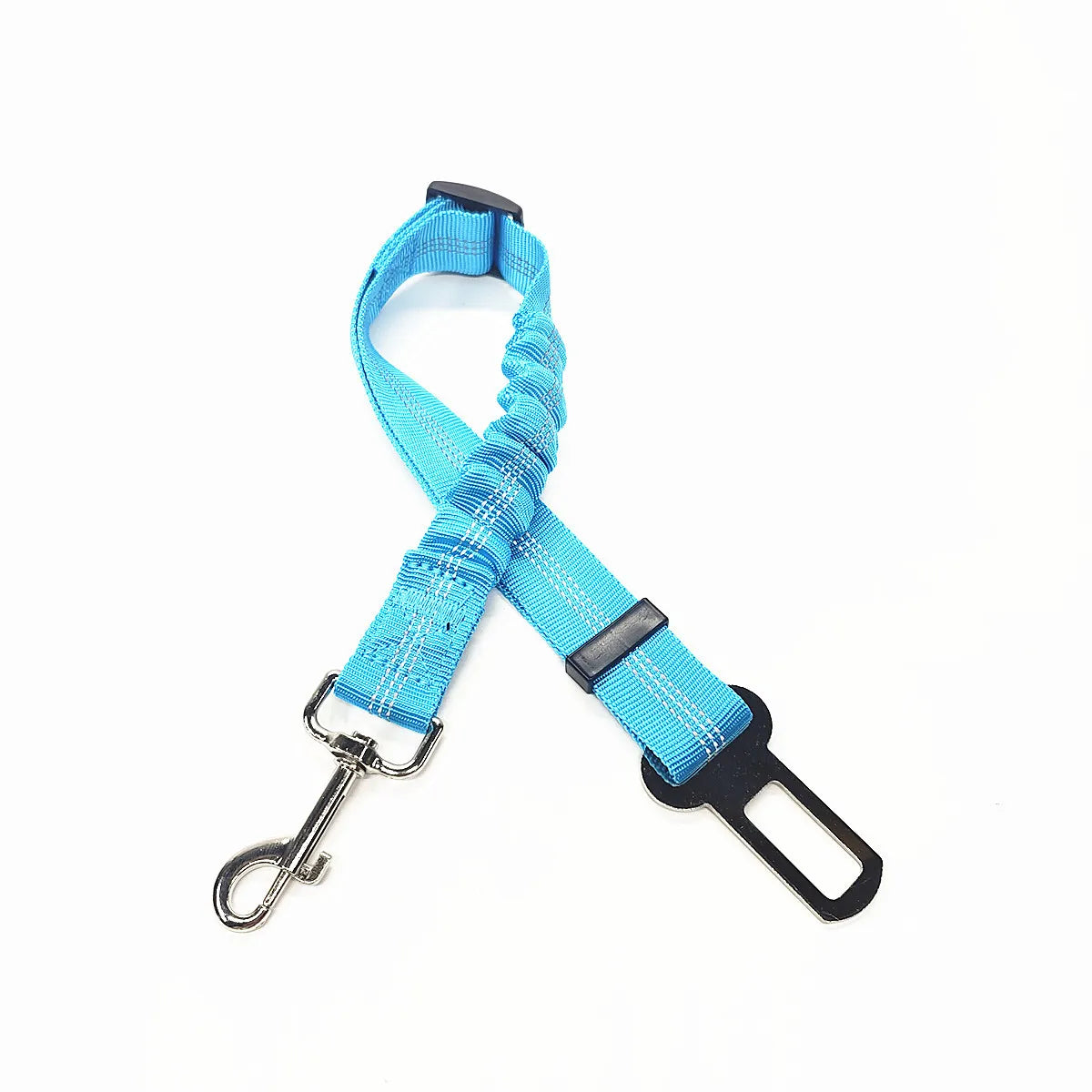 Pet Dog Car Seat Belt Retractable Buffer Elastic Reflective Safety Traction Rope Dog Leash Harness Dogs Dog Accessories Supplies