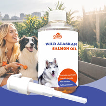 300ml Vet-Recommended Salmon Oil Liquid for Pets Reduces Shedding, Boosts Immunity & Joint Health, Shiny Coat & Heart Function