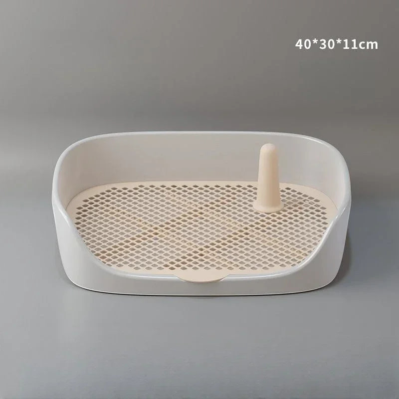 Training Toilet Pet Toilet for Small Dogs Cats Portable Dog Training Toilet Puppy Pad Holder Tray Pet Supplies Indoor Dog Potty