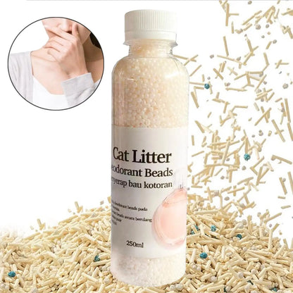 Cat Litter Deodorizer Air Purifier Cat Litter Box Odor Eliminate Urine Deodorizer for Most Types of Litter Kitty Home Room Pets
