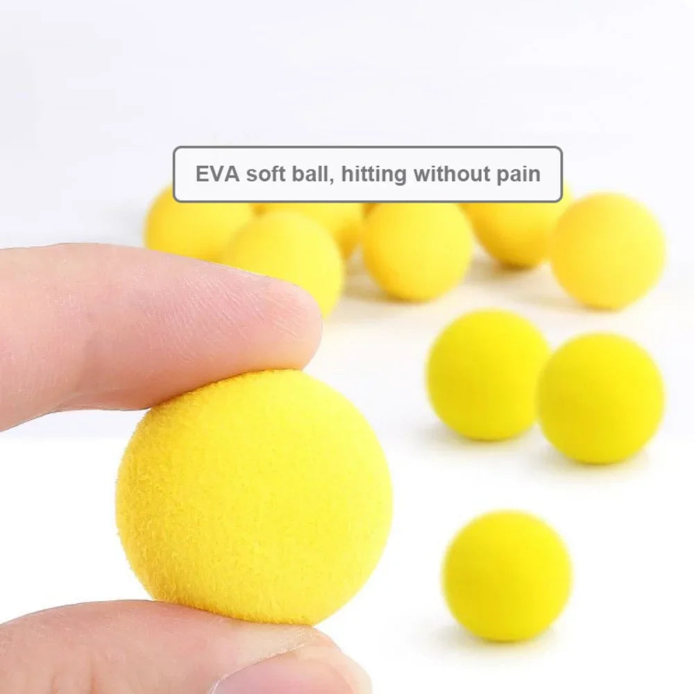 Interactive Cat Toy Ball Dog Aerodynamic Shooter Cats Game EVA Soft Bomb Launcher Kitten Toys Launch Training Children Pet Gift