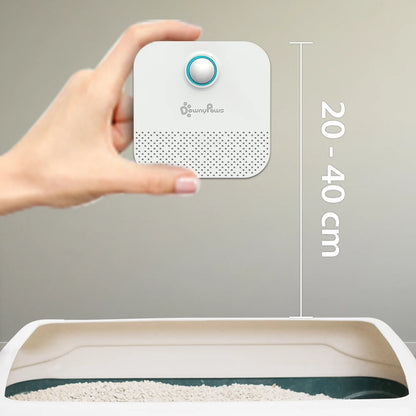 DownyPaws Smart Cat Litter Deodorizer – 4000mAh Air Purifier