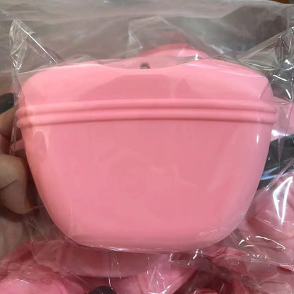 Dog Training Bag Silicone Snack Bags Outdoor Pet Waist Bags Portable Food Waist Bag Portable Treat Bait Feed Puppy Pet Supplies