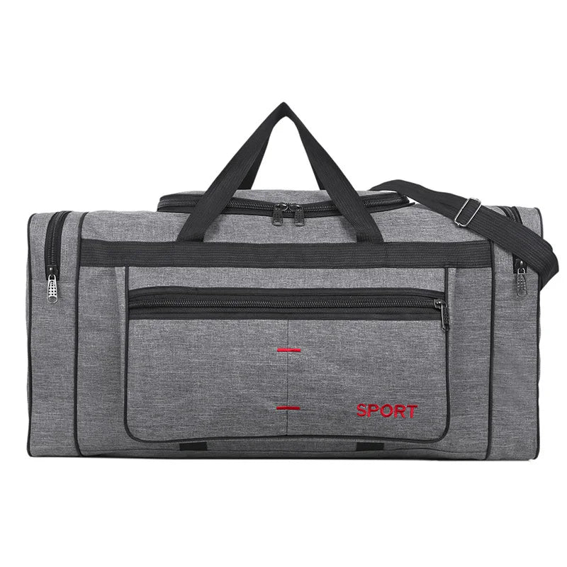 Super Large Capacity Men's Travel Bag Waterproof Big Duffle Bag For Women Male Weekend Trip Hand Luggage Packing Storage Bags