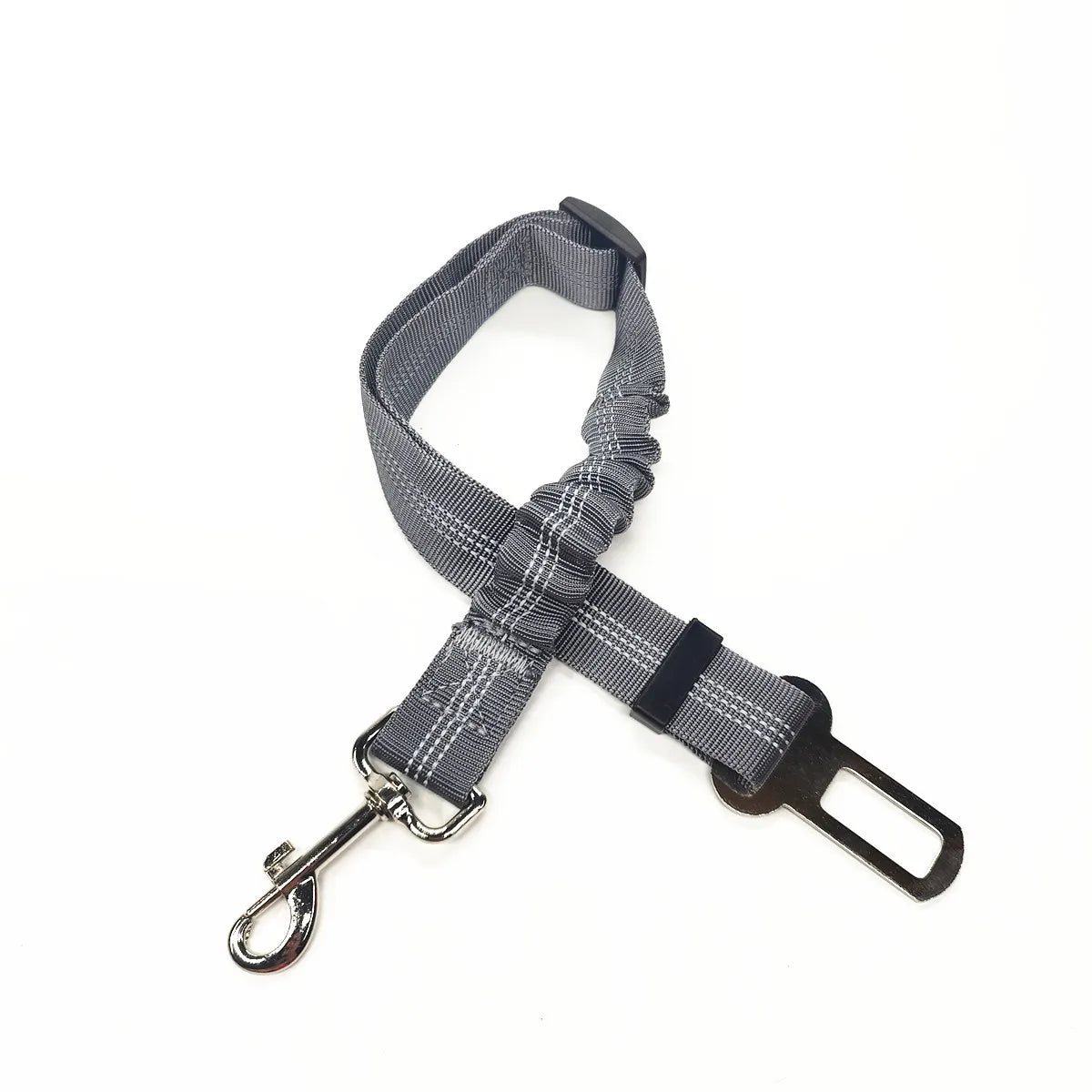 Pet Dog Car Seat Belt Retractable Buffer Elastic Reflective Safety Traction Rope Dog Leash Harness Dogs Dog Accessories Supplies