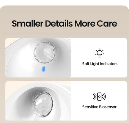 ROJECO Smart Cat Litter Deodoriser 4000mAh Cat Odor Purifier For Cat Litter Box Automatic Pet Toilet Deodorant Purifier Supplies