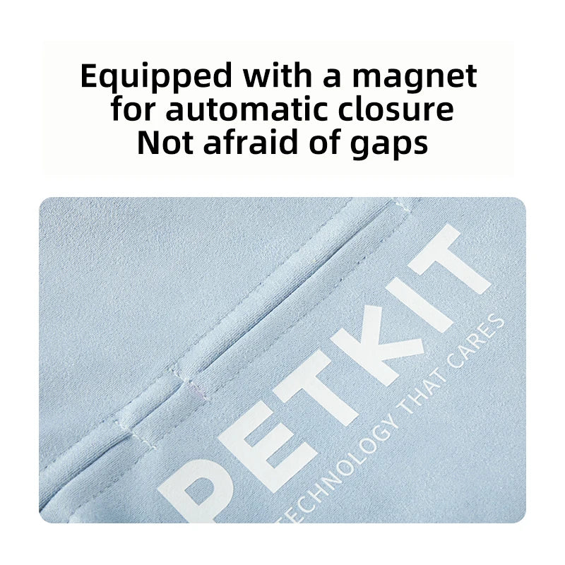 Original PETKIT Magnetic Dustproof Curtain Exclusive PURA MAX Self-Cleaning Litter Box Cat Toilet Accessories Gatos Productos