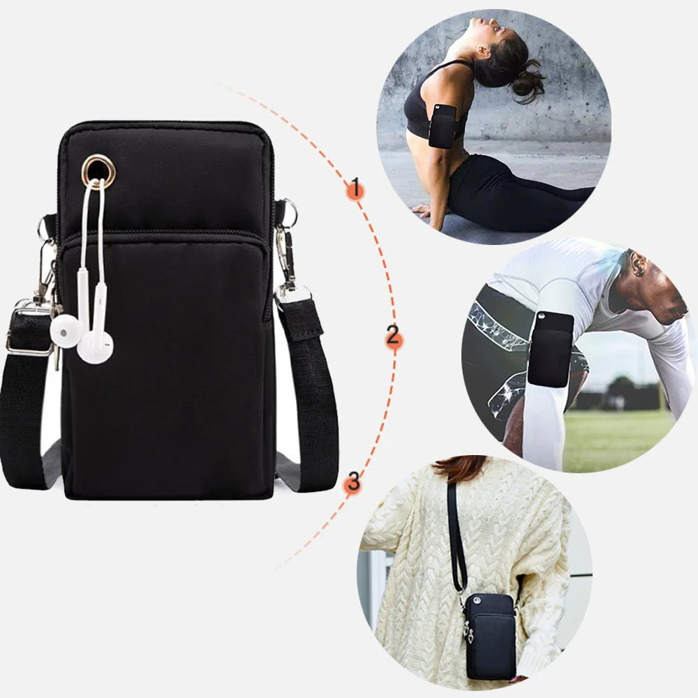 Women‘s Messenger Bag Small Handbag Crossbody Shoulder Wallet for Phone Sakura 26 Alphabet Print Coin Purse Ladies Card Holder