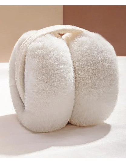 New Lovely Winter Warm Cat Ear Warmers Glitter Ears Plush Earmuffs for Women Playful Girls Ear Muffs Cold Protection Warm Hot