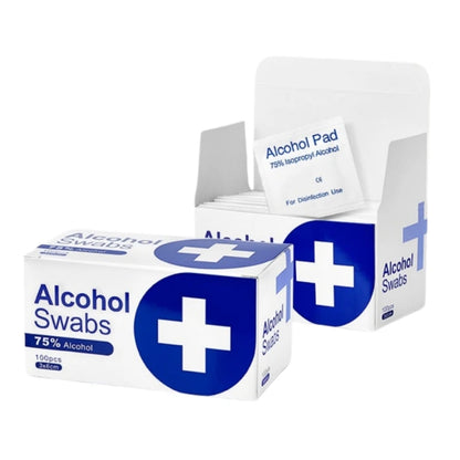 Disposable Alcohol Cotton Pads for Phone Screen Cleaning Wound Disinfection Sanitizing Wipes Portable Convenient Care