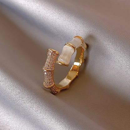 New 2024 Minimalist Thin Rings For Women Wedding Brilliant Cubic Zircon High Quality Versatile Female Finger Ring Jewelry Gifts