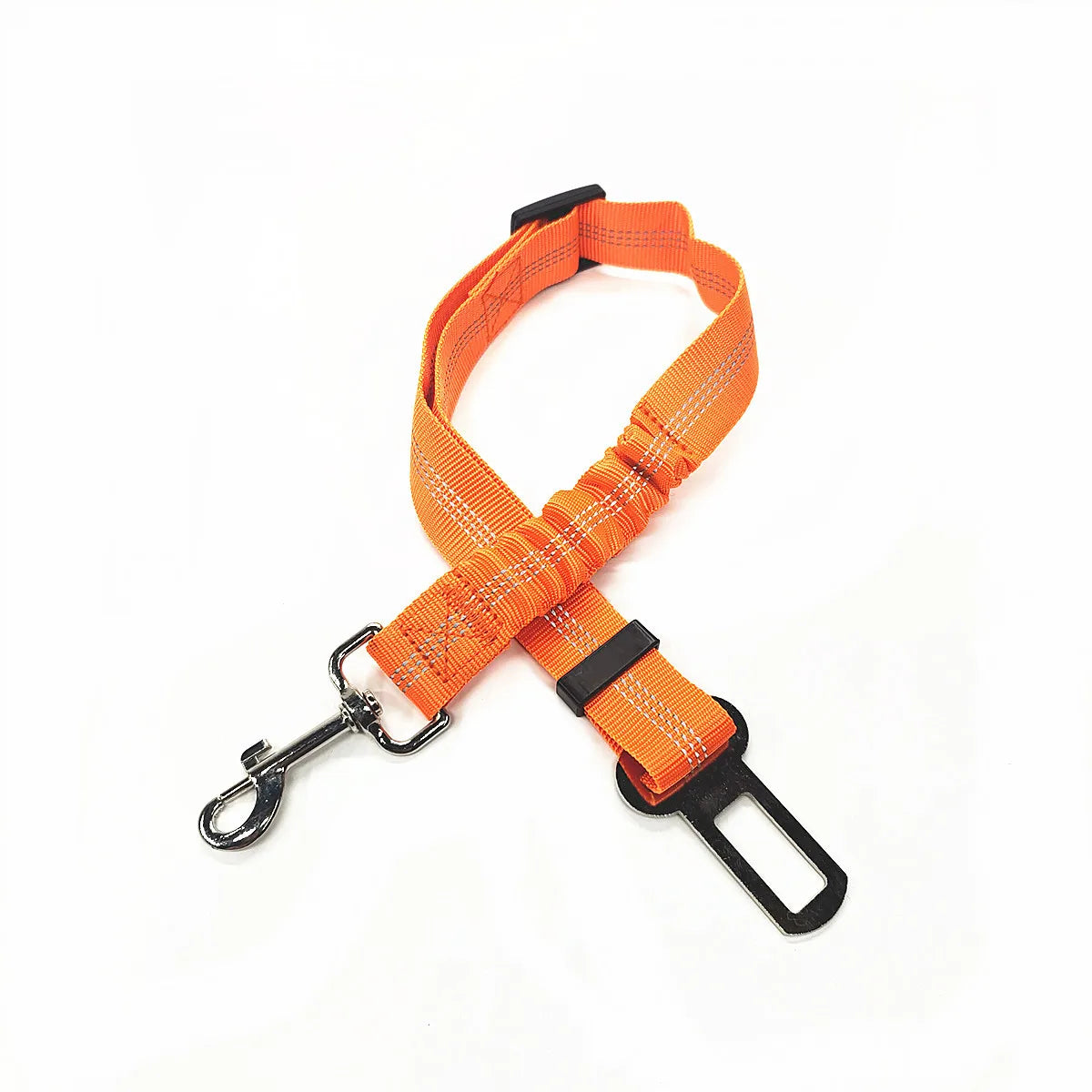 Pet Dog Car Seat Belt Retractable Buffer Elastic Reflective Safety Traction Rope Dog Leash Harness Dogs Dog Accessories Supplies