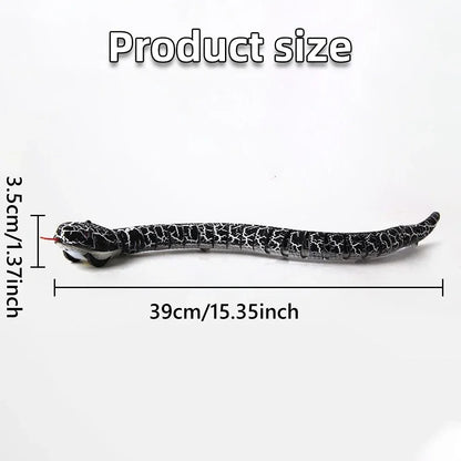 Remote Control Snake Pet Interactive Toy 16 Inch Toy Snake Egg Shaped Infrared Controller Prank Toy Ideal Gift for Kids Adults