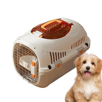 Portable Cat Cage Car Transport Carry Cage Car Transport Carry Cage Cats Pet Travel Carrier Portable Pet Travel Carrier For