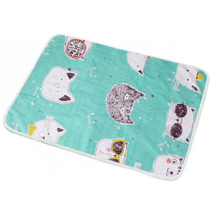Underpad for Dogs Cooling Mats Urine Diaper Mat Waterproof Reusable Training Pad Dog Car breathable Dog Bed пеленки для собак