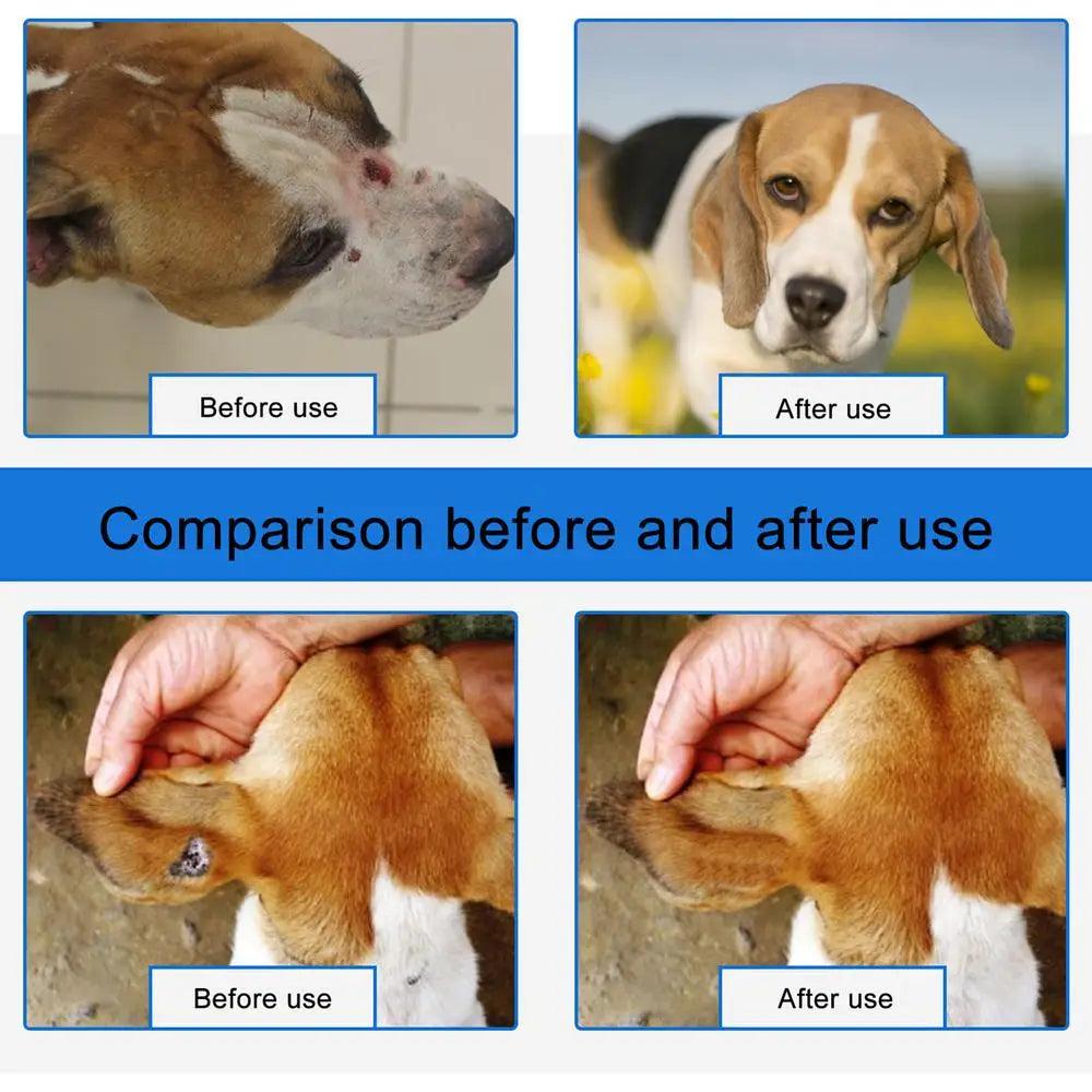 30ml Pets Anti-Itch And Itch Relief Dogs Cat Skin Healthy Care Spray Skin Care Treat Products For Itchy And Sensitive Skin