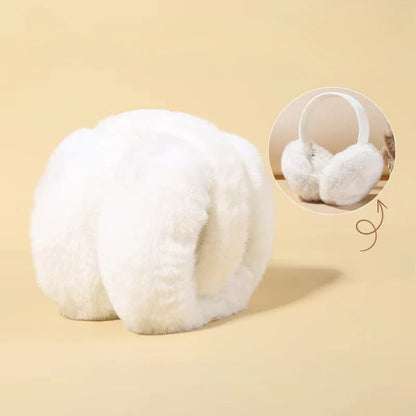 New Lovely Winter Warm Cat Ear Warmers Glitter Ears Plush Earmuffs for Women Playful Girls Ear Muffs Cold Protection Warm Hot