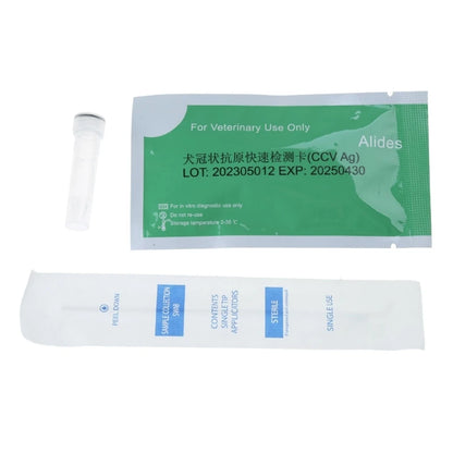 CPV-CDV-FPV-TOXO-CCV Test for Dogs or Cats Test Kits for Detecting Harmful Internal Parasites and Worm in Your Pet