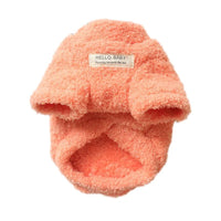 Orange / M - Winter Dog Sweater Warm Plush Dog Clothes for Small Medium Dogs Cats Soft Puppy Coat Jacket Chihuahua Teddy Costums Dog Supplies - Pets Home Supplies
