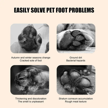 Paw Wax For Dogs 1.41oz Paw Cream Cracked Dog Paws Anti-Drying Moisturizing Foot Care Cream Restores Dry Damaged Large Dogs Paws