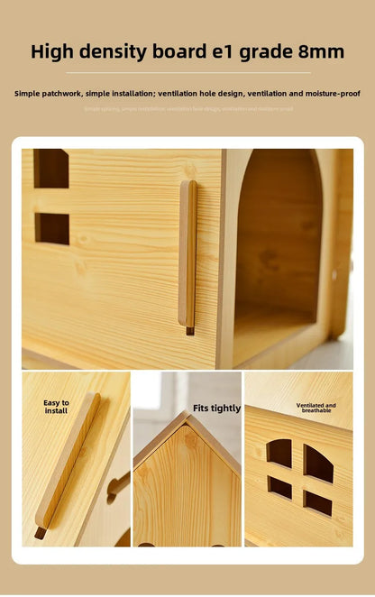 Pet House Large Space All-season Universal Removable Easy To Install Ventilation and Breathable Strong and Durable Pet Villa