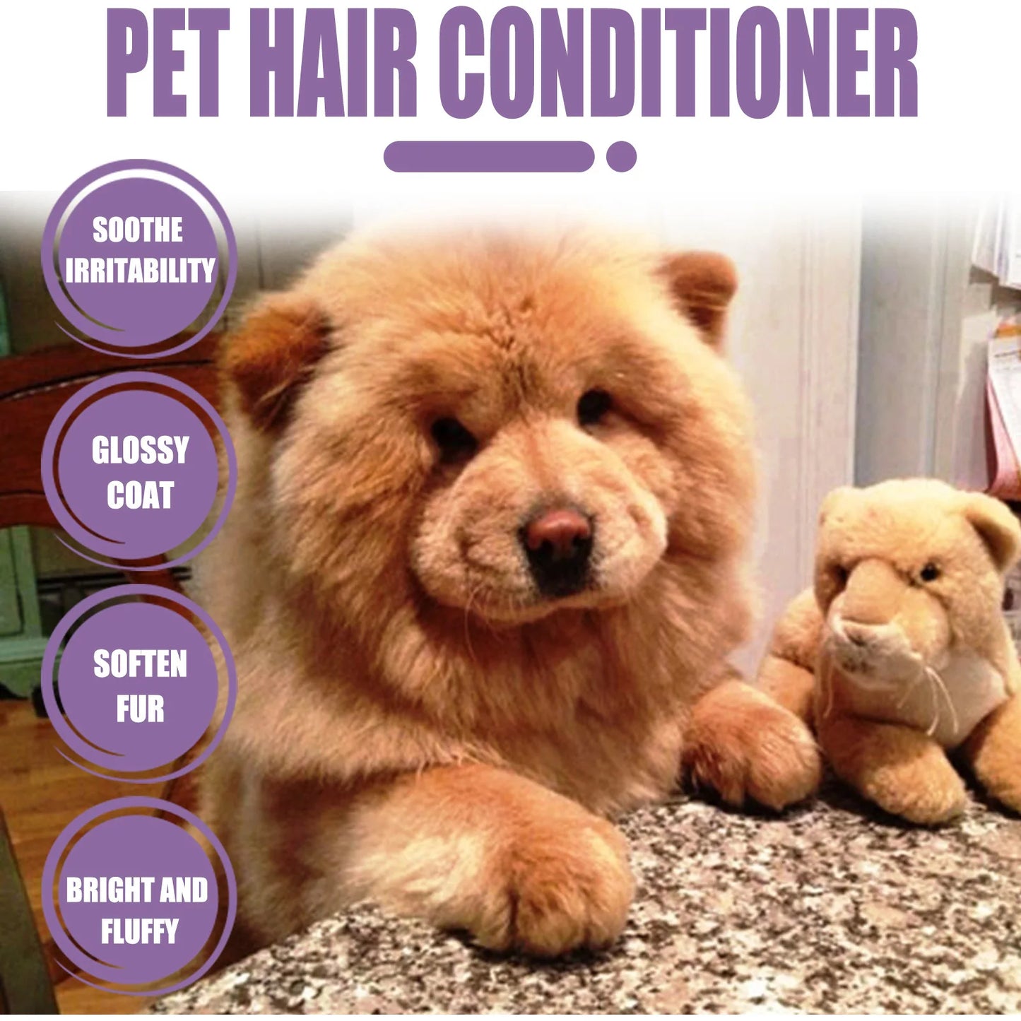 Pet Hair Care Essence Cat Hair Softening Moisturizing Dog Coat Conditioner Itch Relief Deodorizer Anti Flea Dog Hair Care Cream