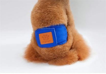 Solid Color Male Dog Diapers – Washable Cotton Dog Shorts