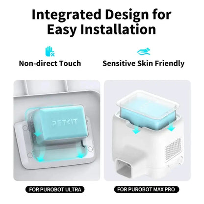 Petkit Pet Odor Eliminator N60 Exclusive for PUROBOT Ultra Self-Cleaning Cat Litter Box, Cat Toilet Odor Control(Pack of 3)