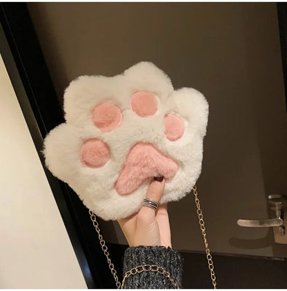 Japanese Style Kawaii Bag Women Cartoon Plush Shoulder Bag for Women 2022 New Crossbody Bag Small Phone&Purse Bag Bolsa Feminina