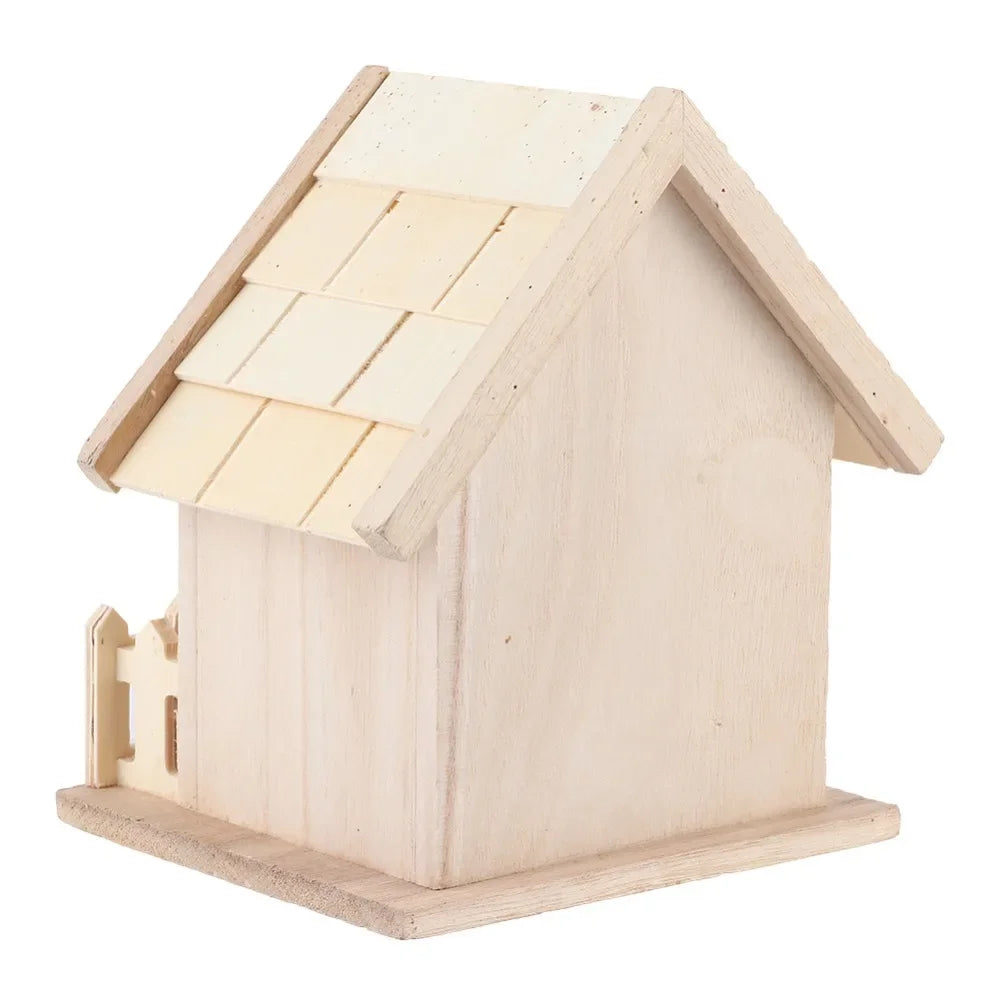 Wooden Bird house Breeding Box Budgerigar Nest Large Quantity In Stock Hanging Bird House Birds Cages & Nests