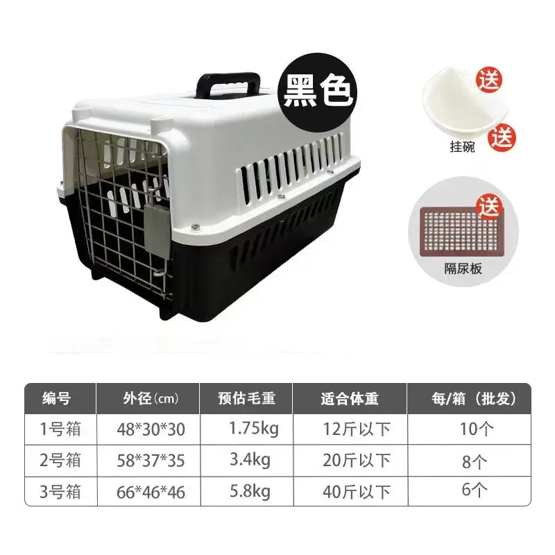 Pet Product Plastic Dog Flight Cage For Transport animal cages pet carrier xxl pet cages carriers houses large kennel