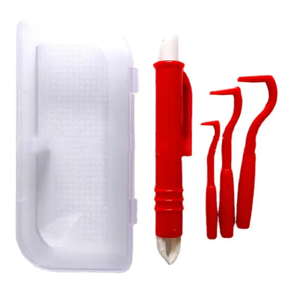 4Pcs Tick & Flea Remover Set for Dogs, Cats & Pets