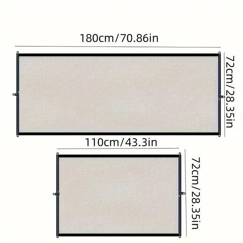 Foldable Dog Barrier Isolation Fence Foldable Indoor Dog Gate Puppy Safety Fence Dog Gate for The House Doorway Stairs
