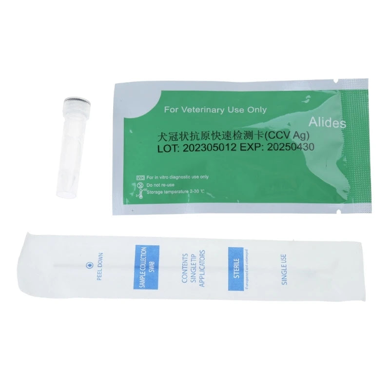 Pet Test Kits at Home for Dog or Cat Urine Stool Sample Collection Kits Result in 5-10 Minutes for CPV-CDV-FPV-TOXO-CCV