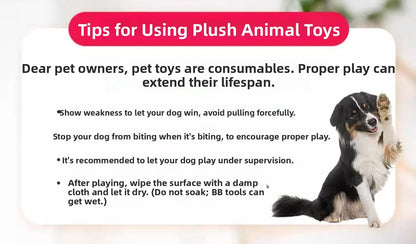 Kong Patch Bear Chew Resistant Plush Toy Sound Making Stress Relief Tug of War for Puppies And Adult Dogs Pet Toys Short Plush