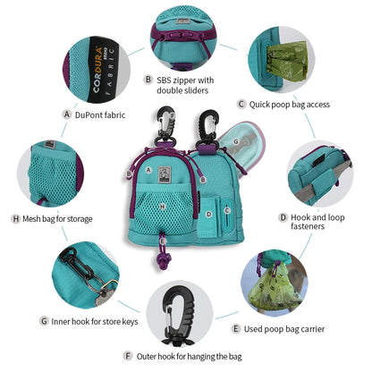Truelove Multi-Functional Poop Bag Holder & Training Treat Pouch