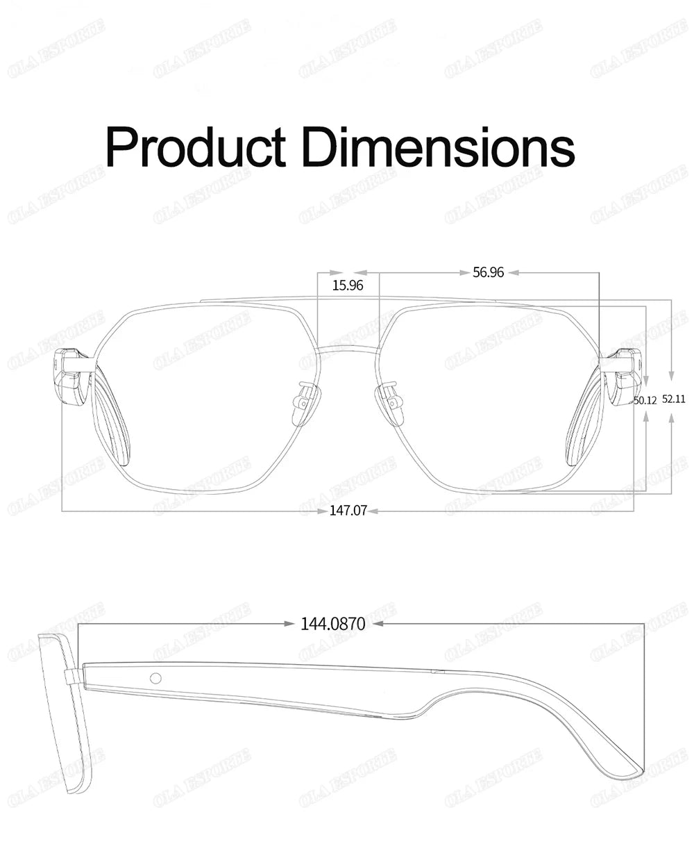 AI Smart Glasses with ChatGPT4.0 Instant Translation 164 Languages Bluetooth Calls IP67 Waterproof HD Camera for Travel Business