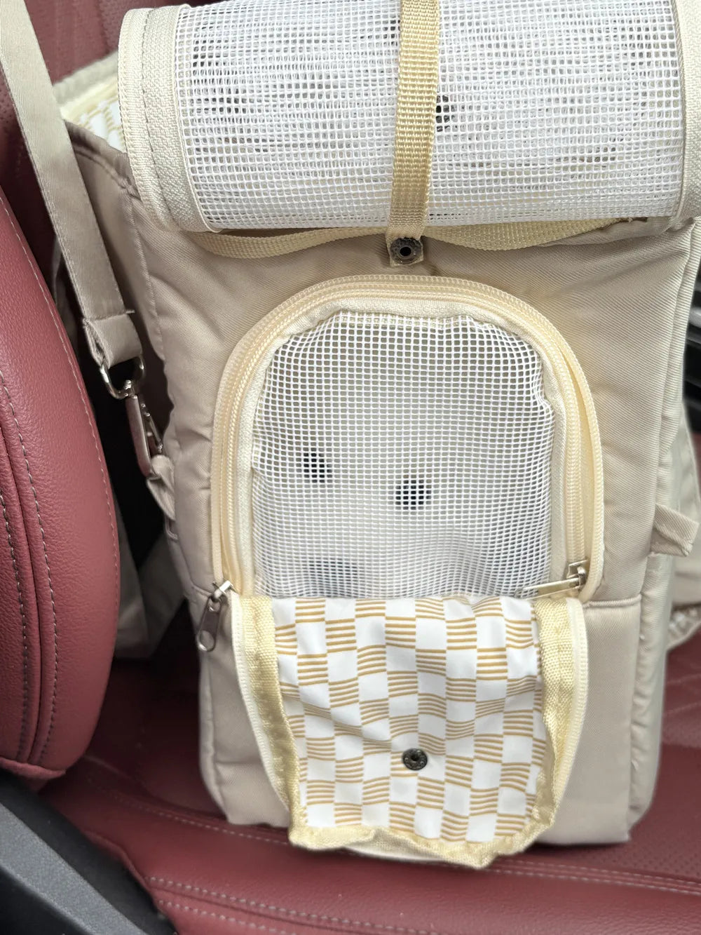 Portable Pet Cat ShoulderHandbag Pet Dog Carrier Bag Car Seat Nonslip Dog Carriers Safe,Puppy Cat Pet Bed Chihuahua Pet Products