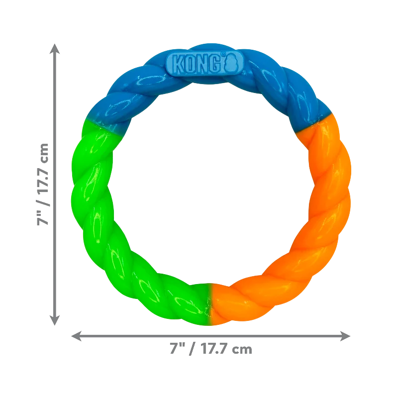 KONG Twistz High-Viz Ring S Size