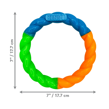 KONG Twistz High-Viz Ring S Size