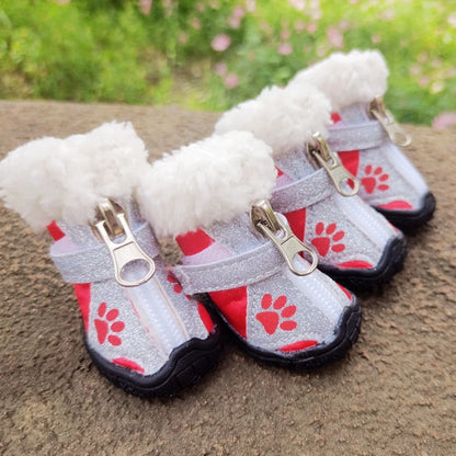 Waterproof Dog Boots for Small to Large Breeds – 8 Sizes