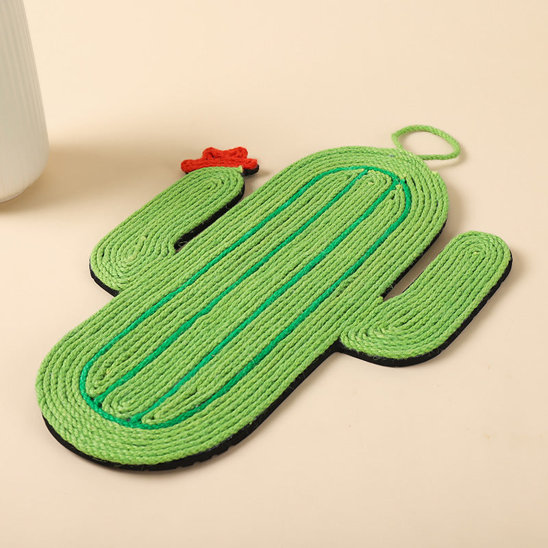 Cat Scratch Board, Cactus Style Anti Cat Scratch Grinding Claw Board, Hanging Cat Scratch Pad, Cat Toys That Do Not Shed Debris