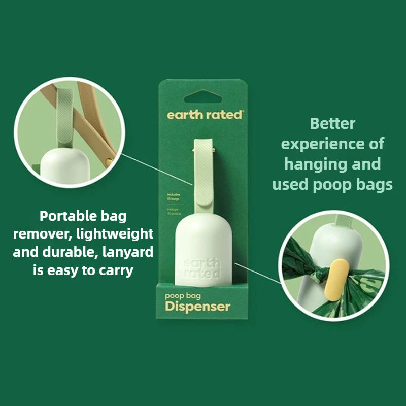 Portable Dog Poop Bags – Thick, Leakproof & Eco-Friendly