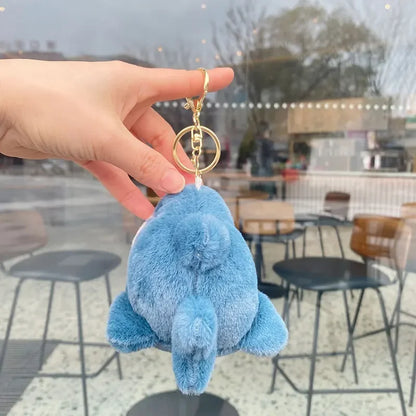 12cm Kawaii Anime Mofusand Plush Keychain Pendant Cartoon New Pp Cotton Doll School Bag Pendant Children's Prize Birthday Gift