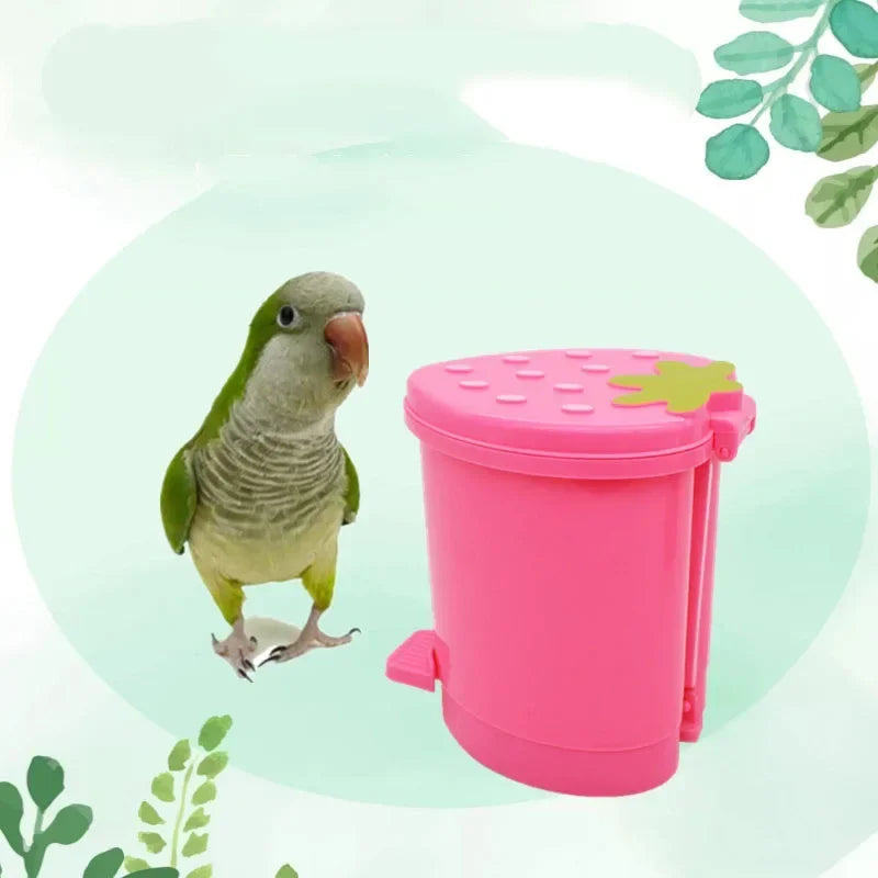 1pc Birds Training Trash Educational Toy for Medium Large Parrot Parrots Funny Toy Training Trash Teaching Toys for Parrots